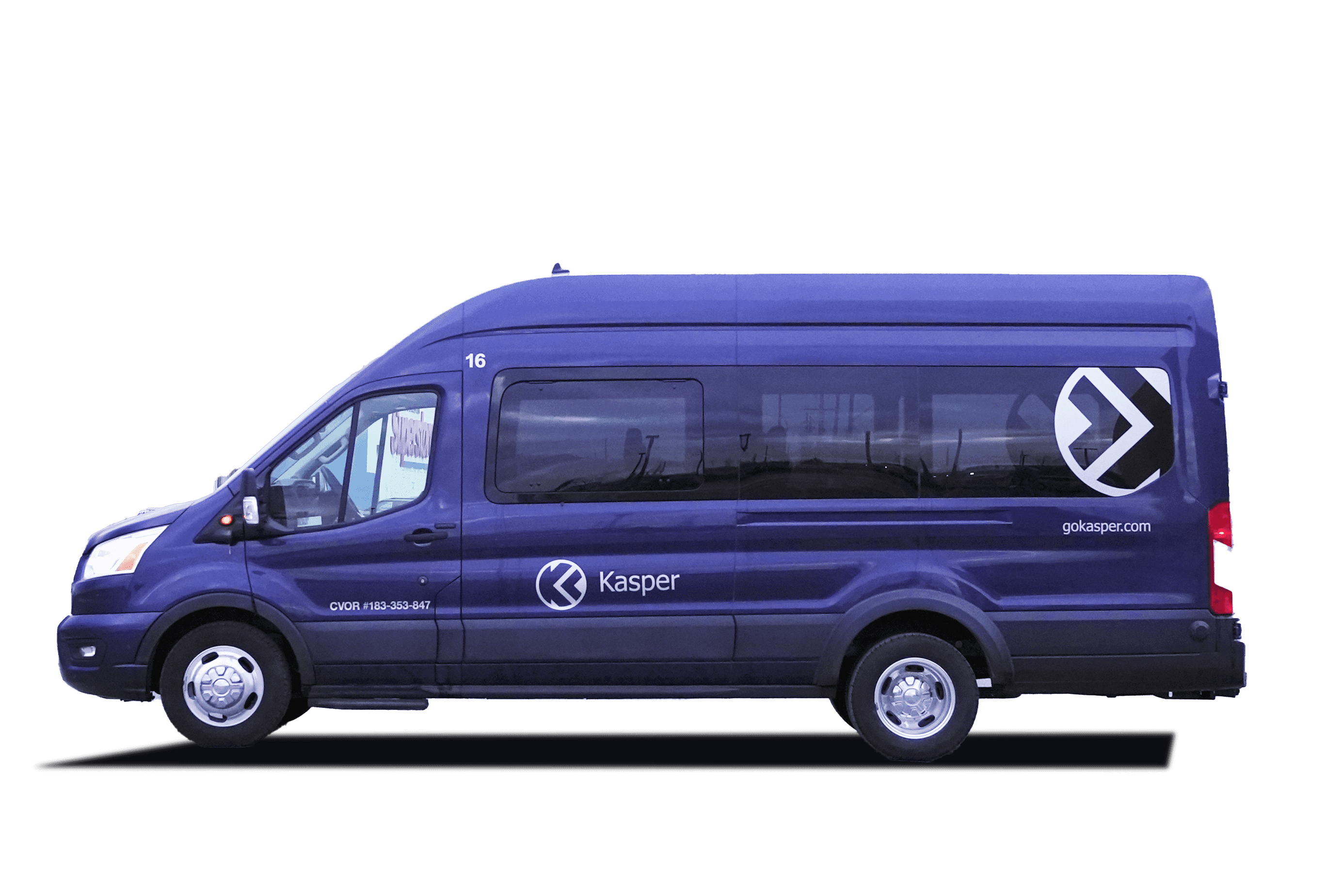 Ford Transit 350HD AWD side view